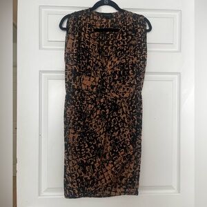 Topshop Faux Wrap Mini Dress